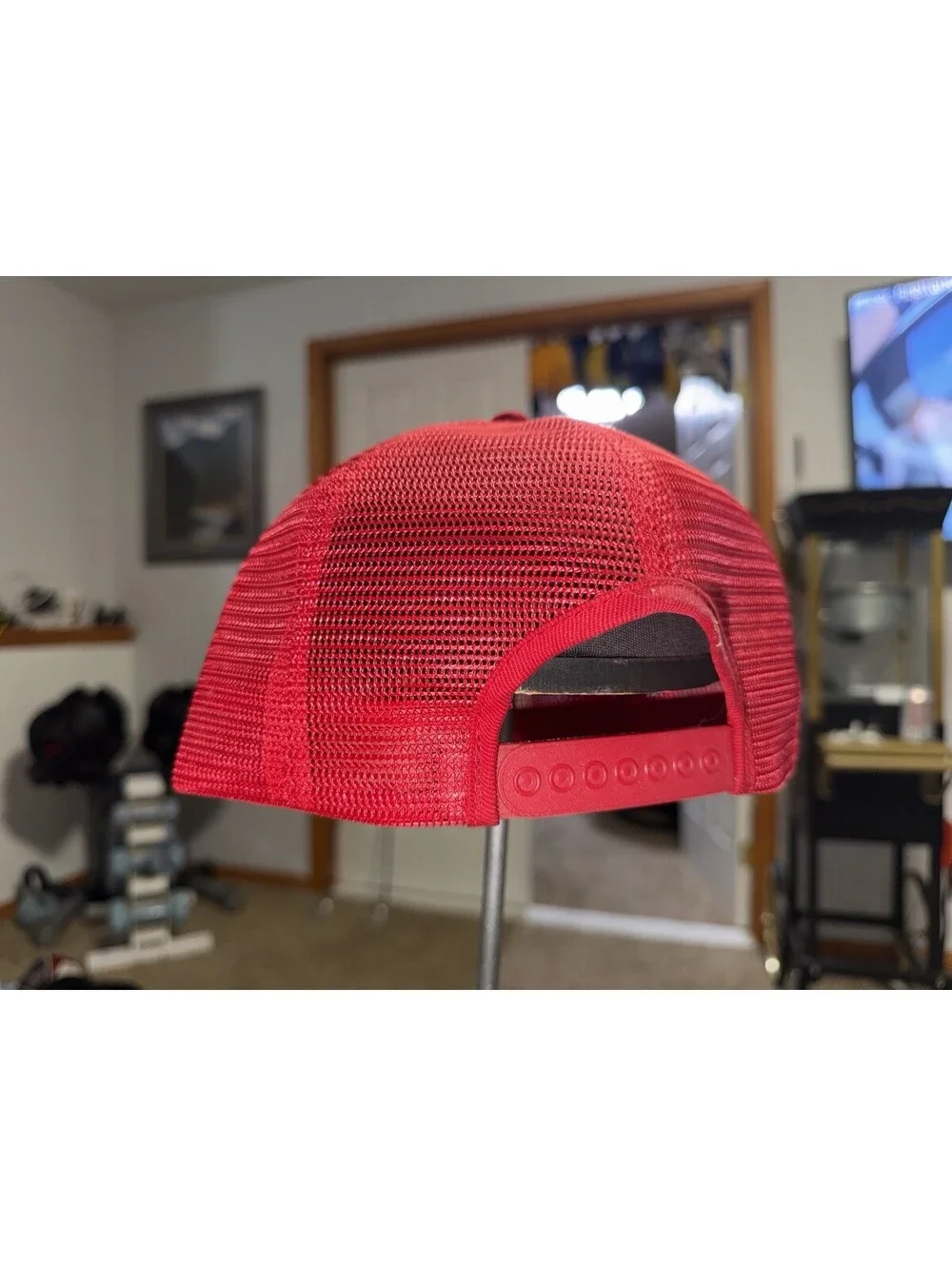 Vintage CENEX Red All-Mesh Trucker Hat/Cap